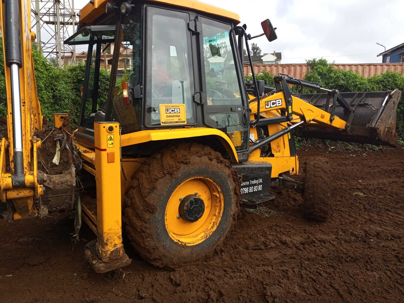 Backhoe Loader - Heavy Machinery